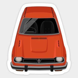 Civic 1st gen 1974-1975 - Orange Sticker